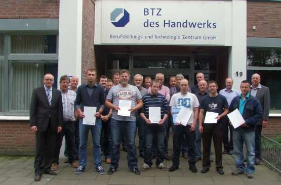 Die erfolgreichen Prüflinge.